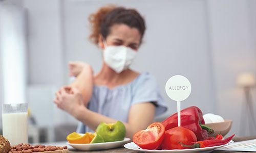 Prueba para detectar alergias